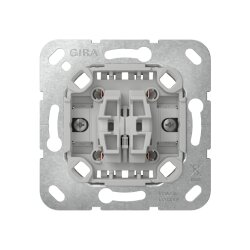 Gira Wippschalter 381800 Wechselsch.2f o.Kr.Einsatz