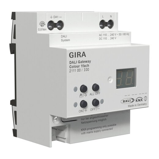 Gira Gateway 211100 Colour 1fach für KNX
