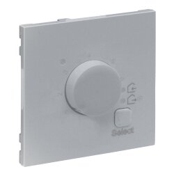 Legrand Abdeckung SEANO f.elektr.Raumthermostat alu