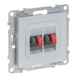 Legrand Lautsprecheranschluss SEANO 2-f.m.Federklemmen...