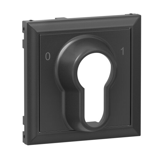 Legrand Abdeckung SEANO f.DIN-Schlüsselschalter 0-1 anthr
