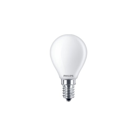 Philips LED Leuchtmittel CorePro LEDLuster ND 6.5-60W P45 E14 827 FR G