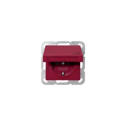 GIRA Steckdose SCHUKO 4454108 KD WSV System 55 Rot