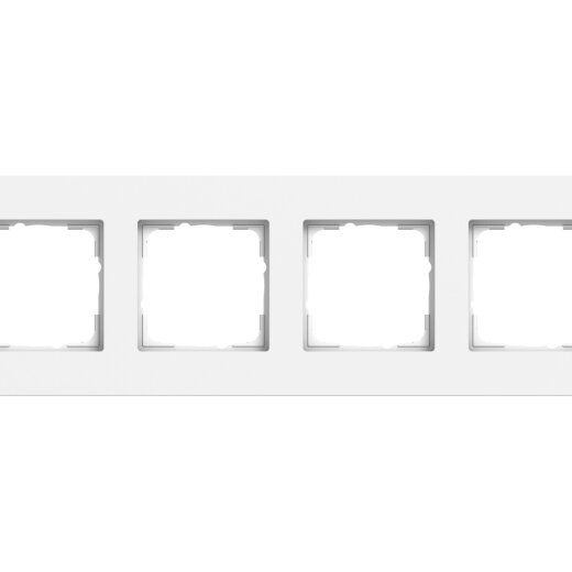 GIRA Abdeckrahmen 0214407 4f Gira Esprit alum.rws m lack