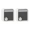 GIRA Steckdose SCHUKO 456030 Set 2x KD Schloss+BSF WG AP gr