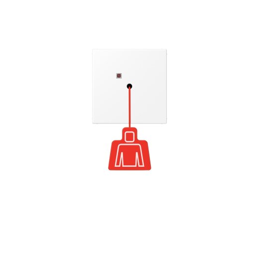 Jung Zugtaster NRSLS0834ZTWWM