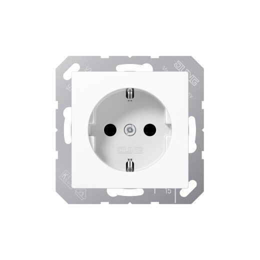 Jung Steckdose SCHUKO ABA1520BFWW Antibakt.