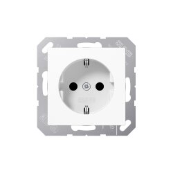 Jung Steckdose SCHUKO SPA1520NXWW o.Kralle o.Tragringerd.