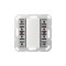 Jung Tastsensormodul A52941ST KNX Universal 4fach
