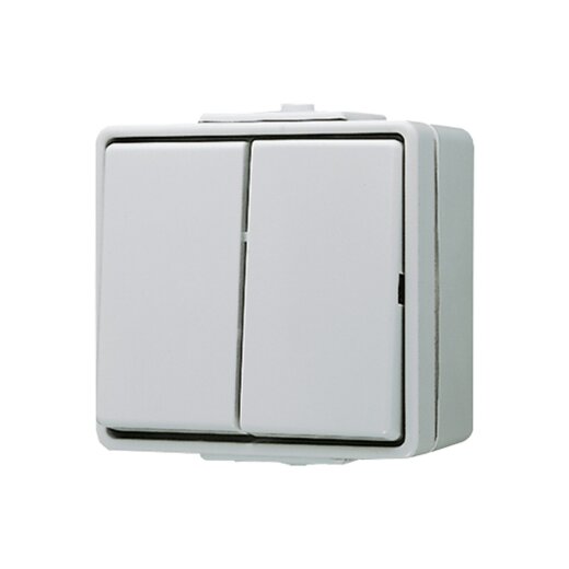 Jung Doppeltaster 635W 10 AX 250 V