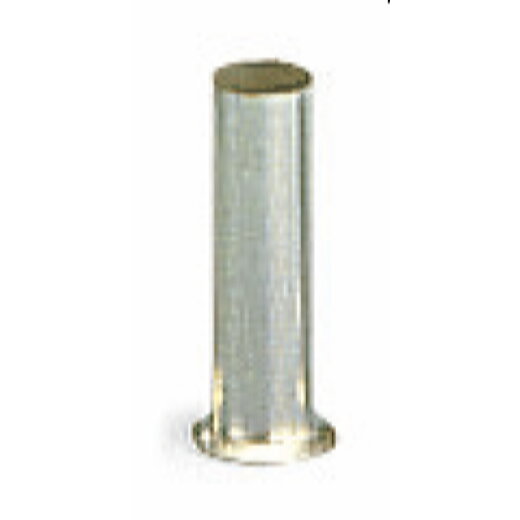 WAGO Aderendhülse Hülse für 1 mm? / AWG 18 ohne Kunststoffkragen silberfarben 216-123