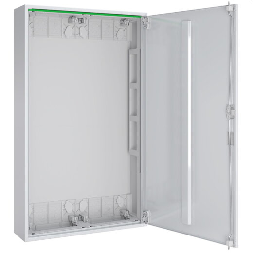 ABN Feldverteiler AP T:160mm Leer 144 TE 2x6-rg.m.Vollt. ABNRM206