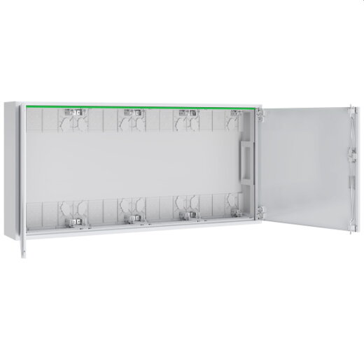 ABN Feldverteiler AP T:160mm Leer 144 TE 4x3-rg.m.Vollt. ABNRM403