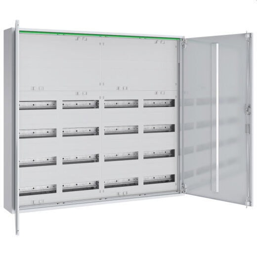 ABN Feldverteiler AP T:160mm m.VT.192TE-REG/96TE-KL 4x6-rg ABNRM406K02