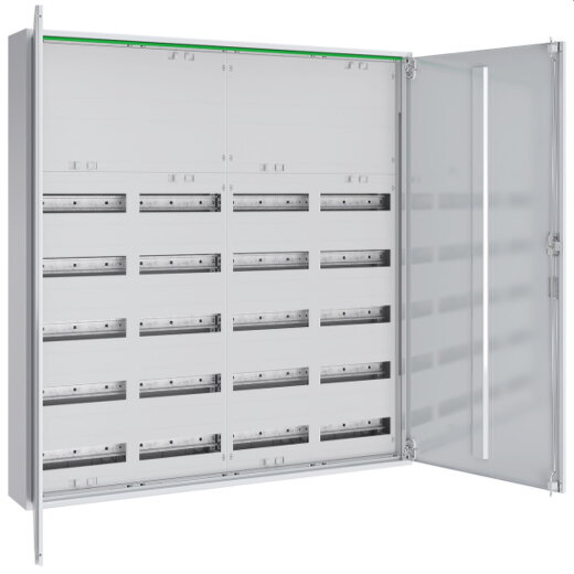 ABN Feldverteiler AP T:160mm m.VT.240TE-REG/96TE-KL 4x7-rg ABNRM407K02