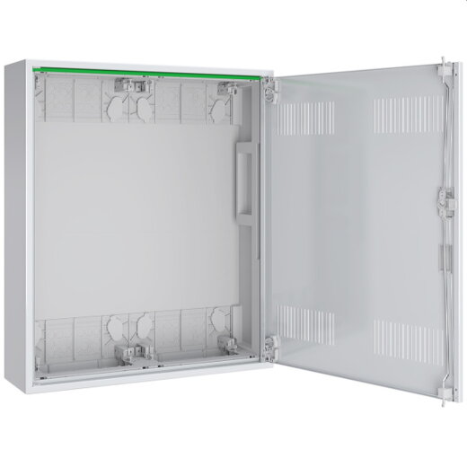 ABN Feldverteiler AP T:160mm Leer 2x4-rg.m.Lüftungst. ABNRM204L01