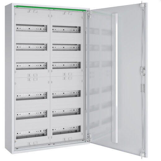 ABN Feldverteiler AP T:160mm m.Vollt.2x6-rg.KS REG ABNRM206R01