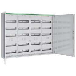 ABN Feldverteiler AP T:160mm m.Vollt.4x5-rg.KS REG...