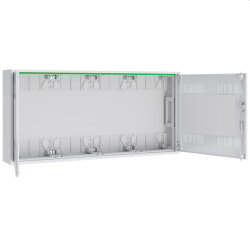 ABN Feldverteiler AP T:160mm Leer 4x3-rg.m.Mediat....