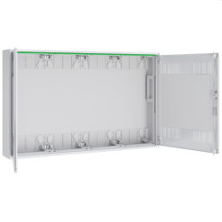 ABN Feldverteiler AP T:160mm Leer 4x4-rg.m.Mediat....