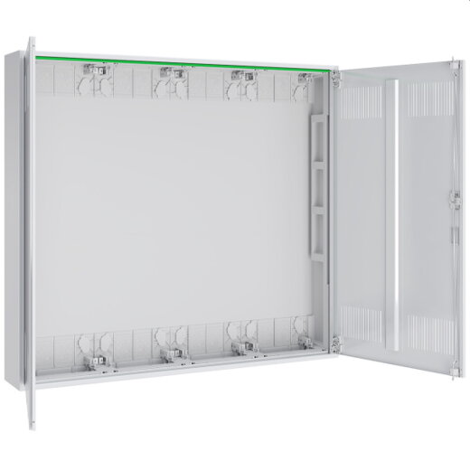 ABN Feldverteiler AP T:160mm Leer 4x6-rg.m.Lüftungst. ABNRM406L01