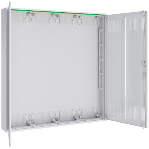 ABN Feldverteiler AP T:160mm Leer 4x7-rg.m.Lüftungst. ABNRM407L01