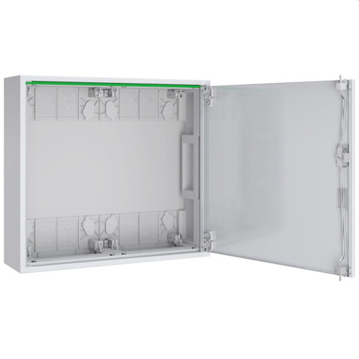 ABN Feldverteiler AP T:160mm Leer 72 TE 2x3-rg.m.Vollt. ABNRM203