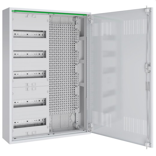 ABN Feldverteiler AP T:160mm m.Lüftungst.5 -rg. ABNRM205M01