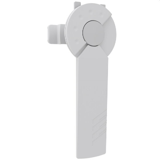 ABN Türverschlussplatte m.weißem Griff f.R-Geh. ABNRY04010