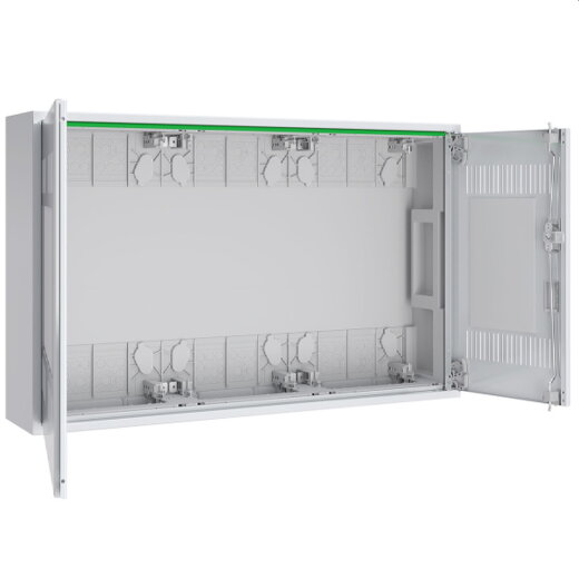 ABN Feldverteiler AP T:160mm Leer 3x3-rg.m.Mediat. ABNRM303L02