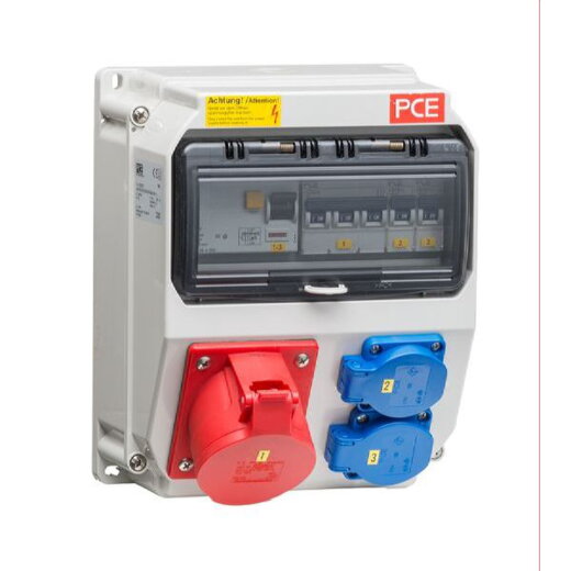 ABN Steckdosenkombi Einbausatz SY16Z 1xCEE 32A, 2xSCHUKO für SL135A SY16Z