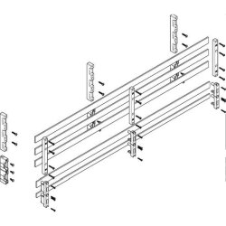 ABN Sammelschienenmodul tief 60mm mit CU 30x5mm 5polig...