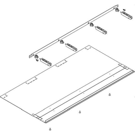 ABN Abschottung KU waagrecht FB3 500mm tief NTW3-5