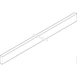 ABN CU-Schiene 1FB 30x10x245mm waagrecht XCUW131