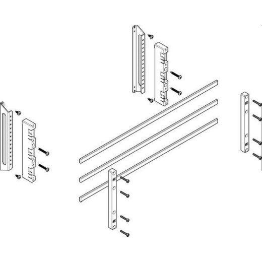 ABN Sammelschienenmodul tief 60mm mit CU 12x5mm 3polig 32mm MTSC22613