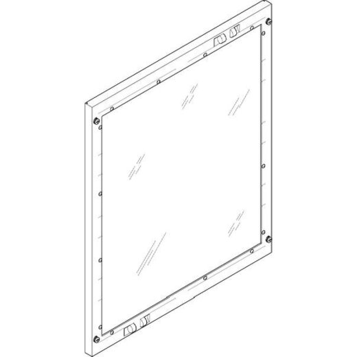 ABN Abdeckplatte 500x600mm 2FB/4RE geschlossen Sichtsch. FAS24N