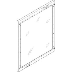 ABN Abdeckplatte 500x600mm 2FB/4RE geschlossen Sichtsch....