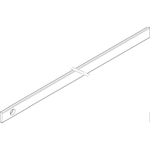 ABN CU-Schiene 1FB 20x5x291mm waagrecht einseitig XCUW521E