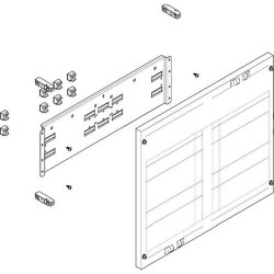 ABN ESPRO-Modul flach 500x450mm max. 2xNH2-Trenner MF23322