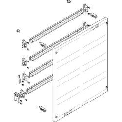 ABN ESPRO-Modul flach 500x600mm waagrecht schutzisoliert...