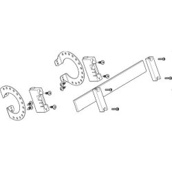 ABN Sammelschienenmodul N/PE mit CU 30x5mm 1polig 27°...