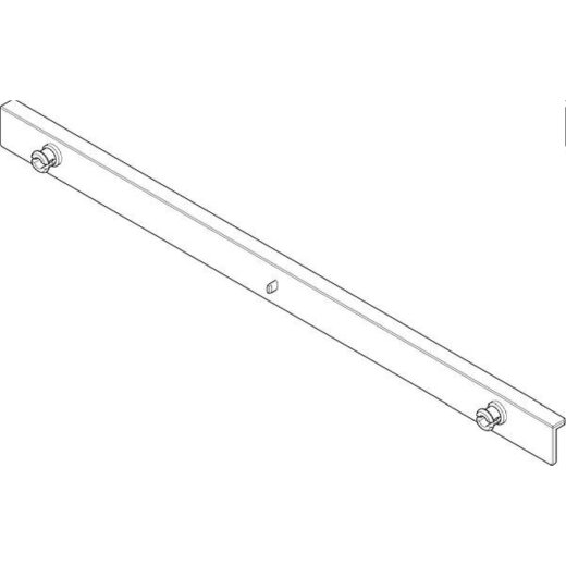 ABN Abstützprofil für NH00 seitlich aufrastbar XTA09