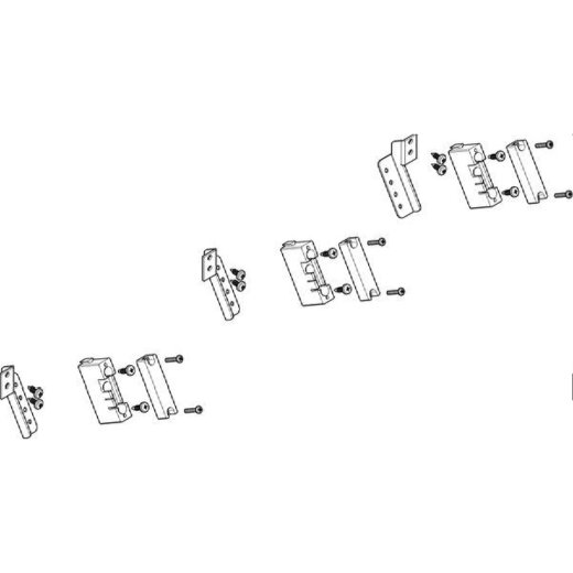 ABN Sammelschienenmodul N/PE für CU 12x5mm 1polig 30° Standard MXS41401