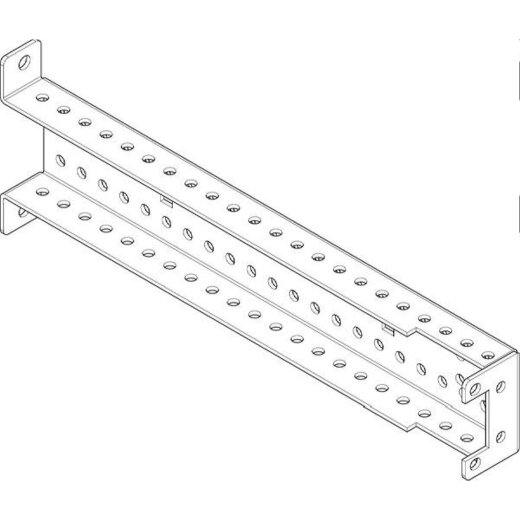 ABN Abfangwinkel für NS-Gehäuse (MT) auf Lochleiste NTB50TN4