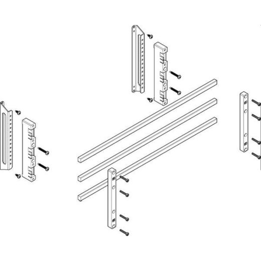 ABN Sammelschienenmodul tief 60mm mit CU 12x10mm 3polig 32mm MTSC22633
