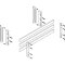 ABN Sammelschienenmodul tief 60mm mit CU 20x10mm 3polig 32mm MTSC22653