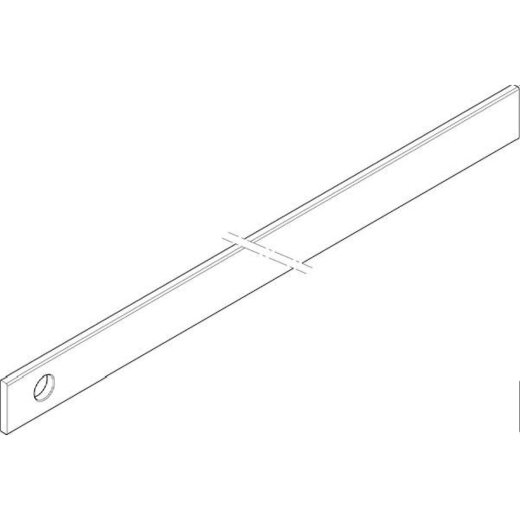 ABN CU-Schiene 3FB 30x5x791mm waagrecht einseitig XCUW533E