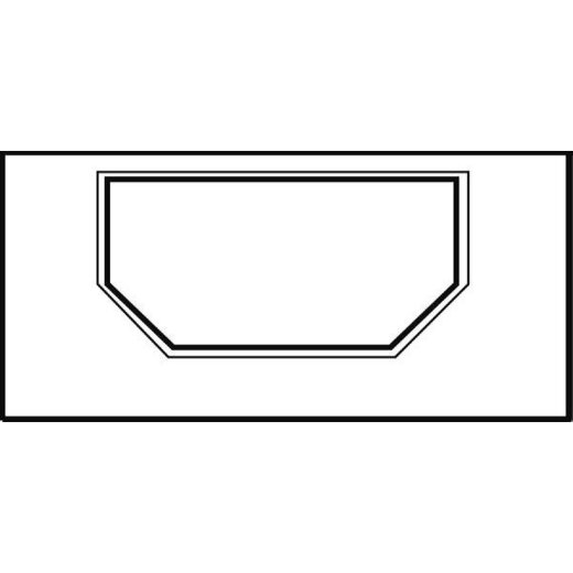 ABN Anschlussflansch GAF3 für Verb. 2xGAG12 quer GAF3