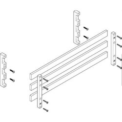 ABN Sammelschienenmodul 60mm mit CU 30x10mm 3polig 70mm...