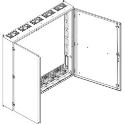 ABN Wandgehäuse schutzisoliert IP54 1300x1252x225mm...